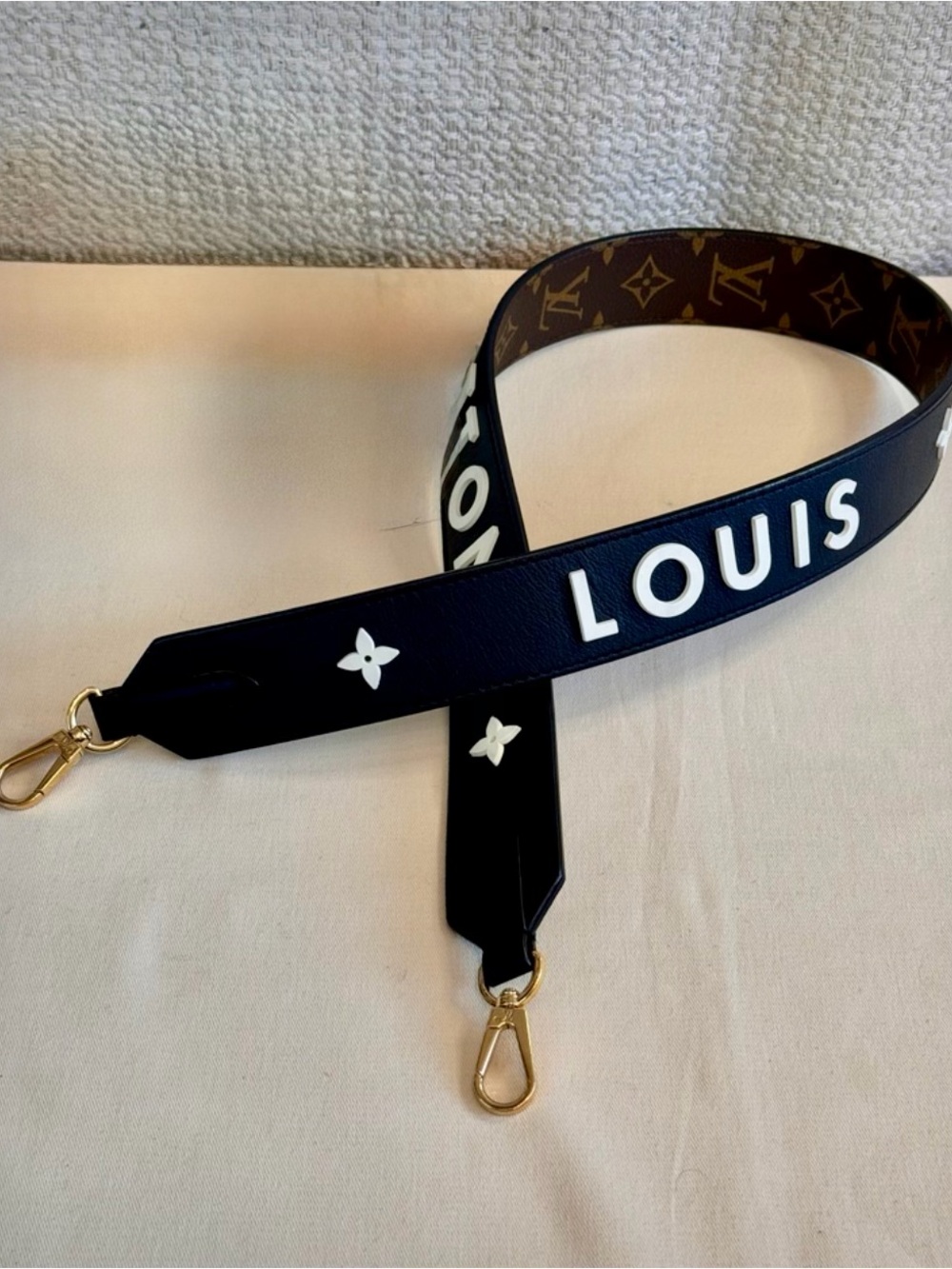 Louis Vuitton Bandouliere Mono Reversible Crossbody Strap 5️⃣2️⃣5️⃣